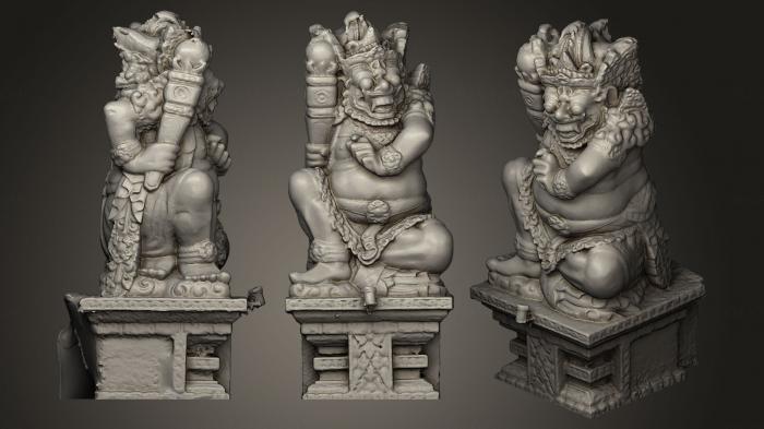 Indian sculptures (STKI_0024) 3D model for CNC machine